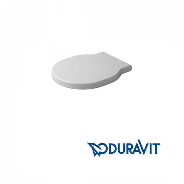 Duravit Foster WC-Sitz 0060210000 weiss, Scharniere Edelstahl, ohne Softclose